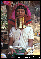 Long neck Padaung woman